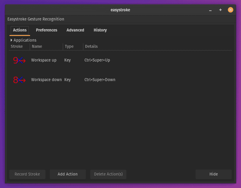 Binding mouse buttons on Linux
